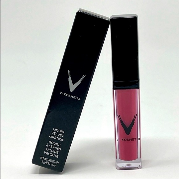 V Kosmetix Liquid Velvet Lipstick in Bubbly NIB - Picture 3 of 4